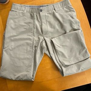 Under Armour Golf Pants— Khaki— 36x32 Loose— Mens— Worn Twice